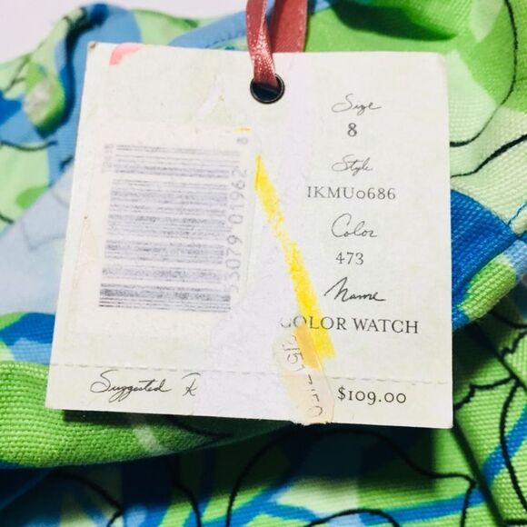 Intuitions Belted Sundress Size 8 - Picture 7 of 8